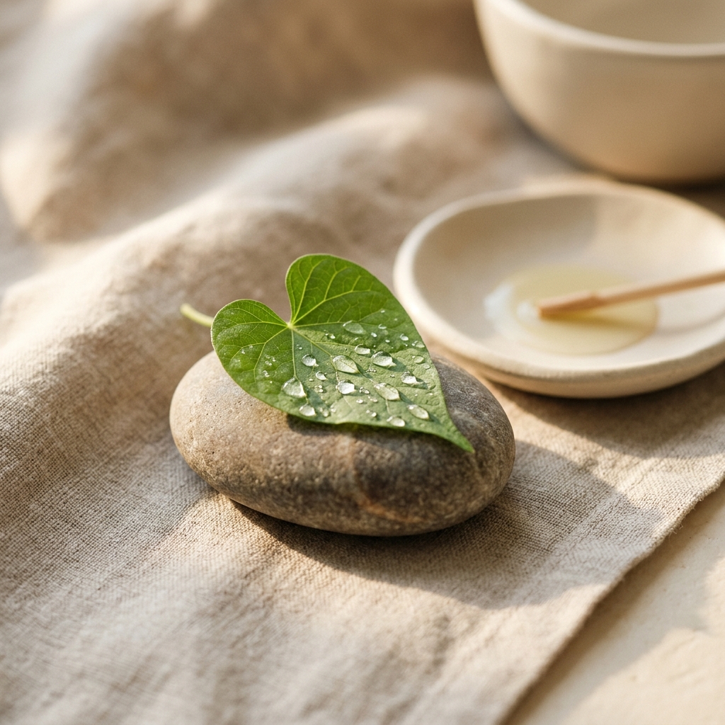 Ritual consciente de skincare y pasos ordenados
